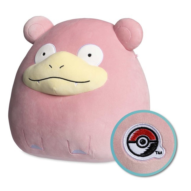 Slowpoke Squishmallows Plush - 12 In.