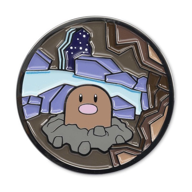 Diglett Pokémon Monthly Pins: Habitat Pin (10 of 12)