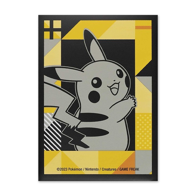 Pokémon TCG: Pikachu Power Grid Card Sleeves (65 Sleeves)