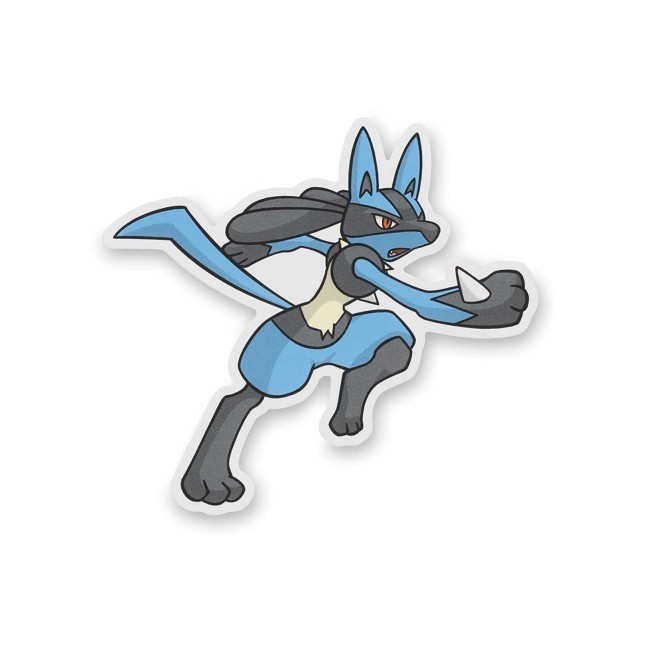 Lucario Stickers (3-Pack)