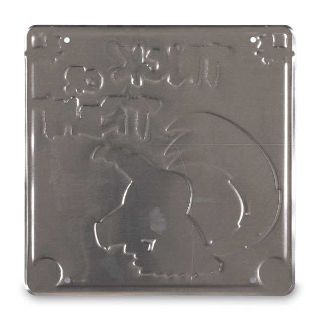 Mimikyu Pokémon Spooky Celebration Metal Sign