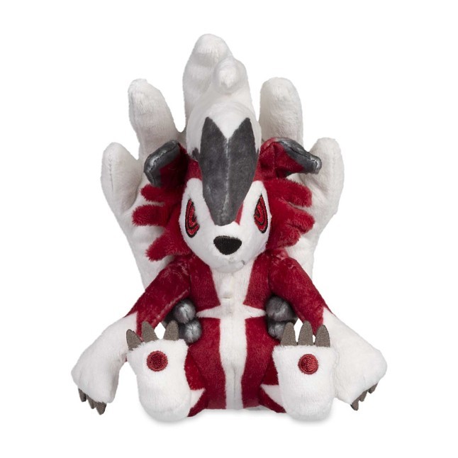 Lycanroc (Midnight Form) Sitting Cuties Plush - 6 ¼ In.