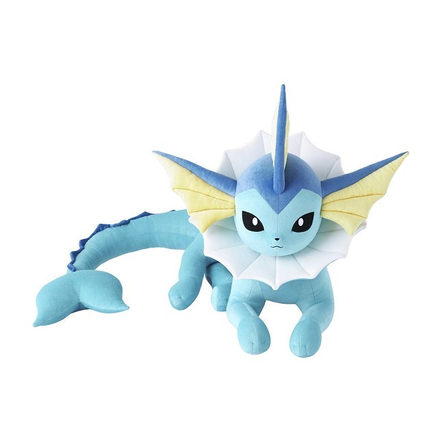 Vaporeon Pokédex-Size Poké Plush - 26 ¾ In.