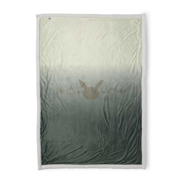 Pokémon Winter Wonders Green Throw Blanket