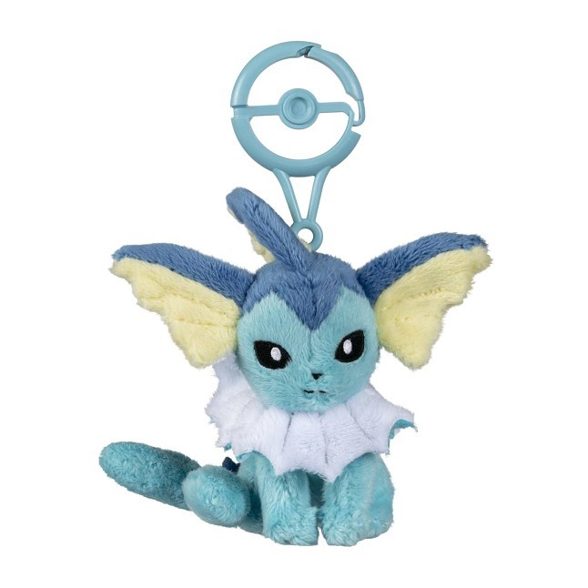 Vaporeon Adventure Partners Plush Key Chain