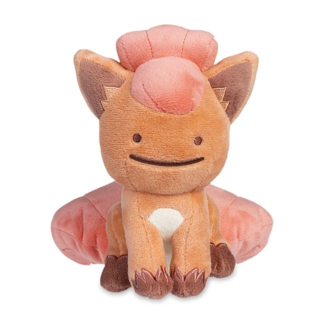 Ditto As Vulpix Plush - 6 In.