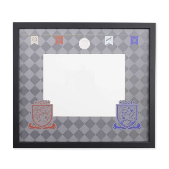 Graduation Pikachu & Eevee 2024 Diploma Frame