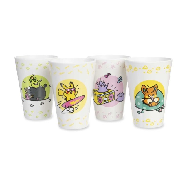 Pokémon Lazy Summer Cups (4-Pack)