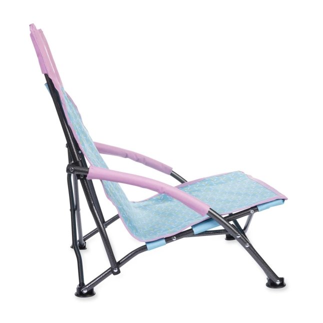 Pikachu Pokémon Lazy Summer Pink & Blue Low-Back Chair