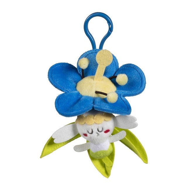 Flabébé (Blue Flower) Whimsy Bloom Mini Plush Key Chain